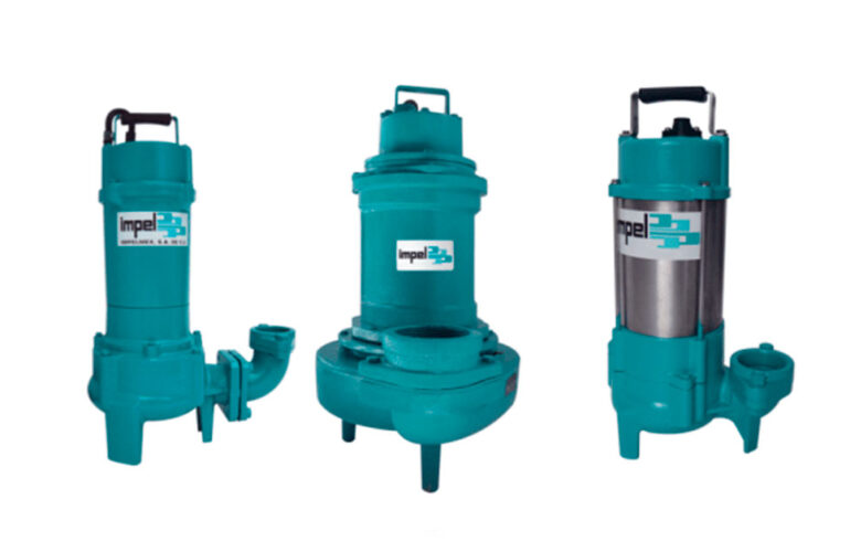 bombas sumergibles para aguas residuales impel serie c