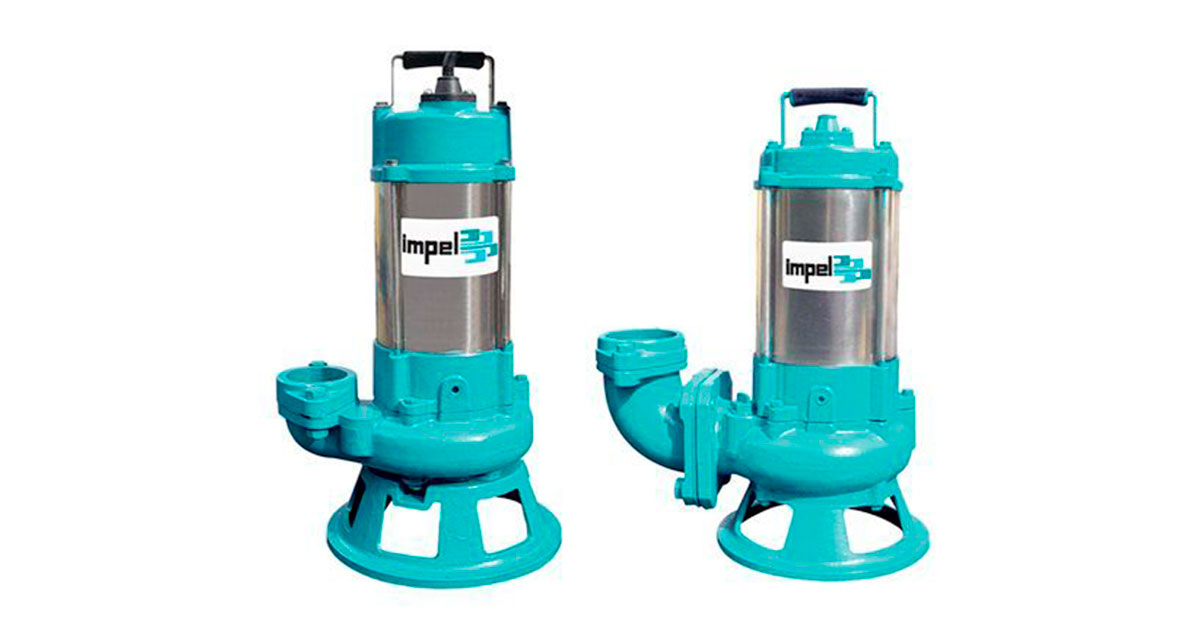 bombas sumergibles para aguas residuales impelmex serie e
